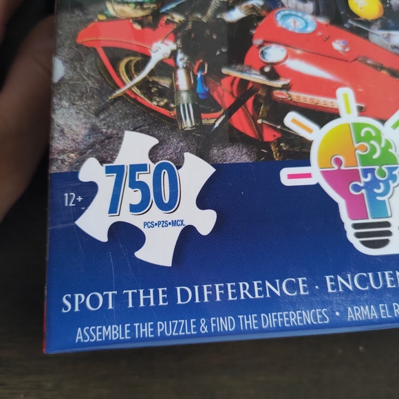 SEALED NEW PUZZLE 75 PIECE Route 66 Junkyard Car Neon Sign Graveyard Desert - Picture 3 of 7